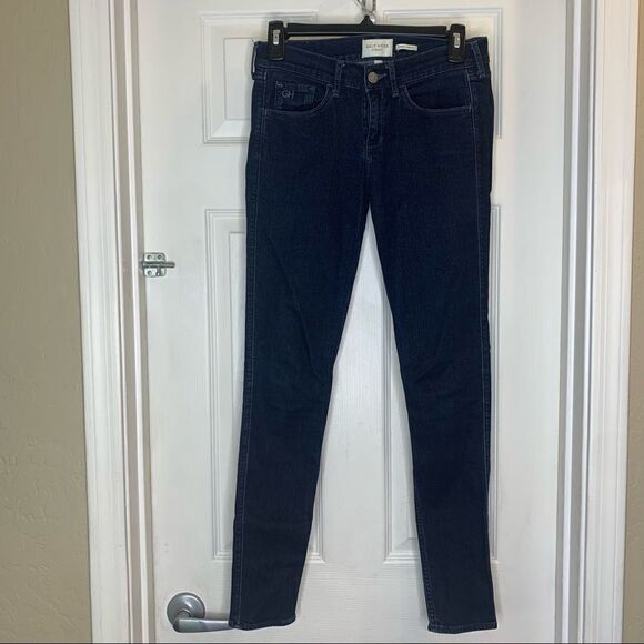 Gilly Hicks Sydney Cheeky Stretch Dark Denim Color Jeans Size 4 - Picture 1 of 12